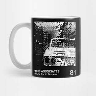 The Associates / Minimalist Graphic Design Fan Artwork Mug